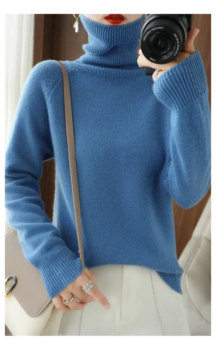 Cashmere Brianna Knit Sweater: Soft, Warm, and Cozy