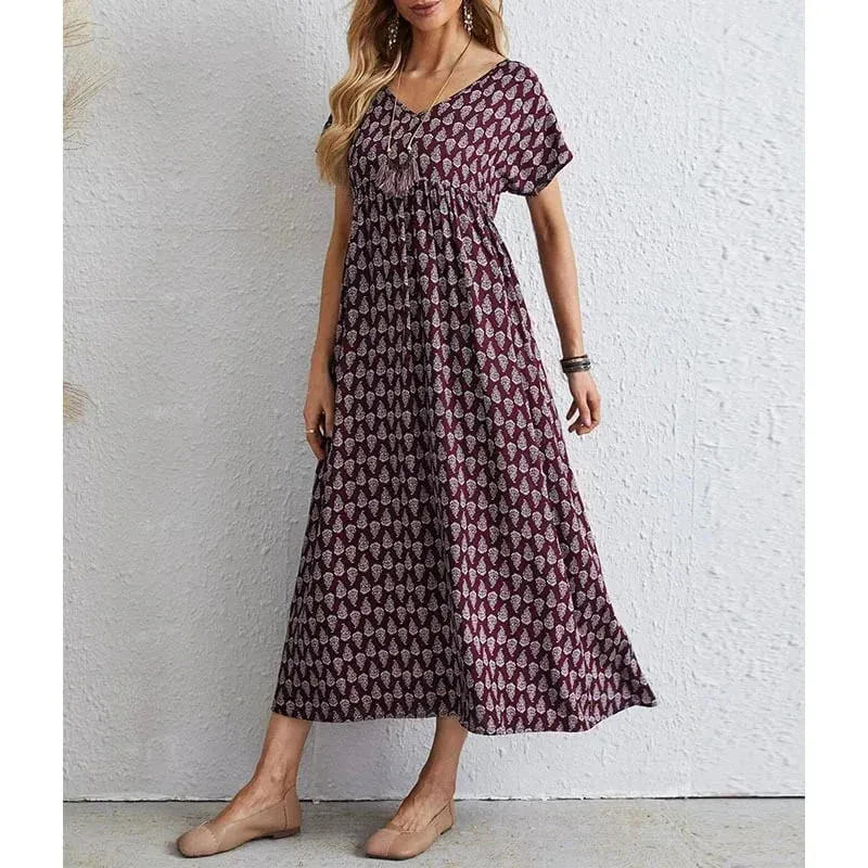 Casual Vintage Summer Dress | Perfect for Everyday Wear