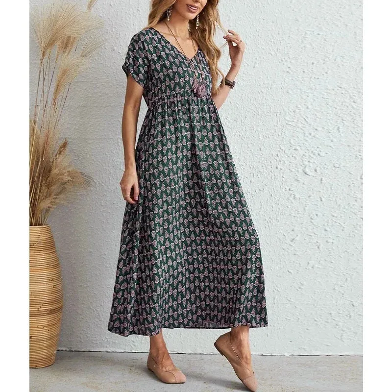 Casual Vintage Summer Dress | Perfect for Everyday Wear