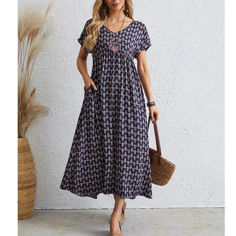 Casual Vintage Summer Dress | Perfect for Everyday Wear