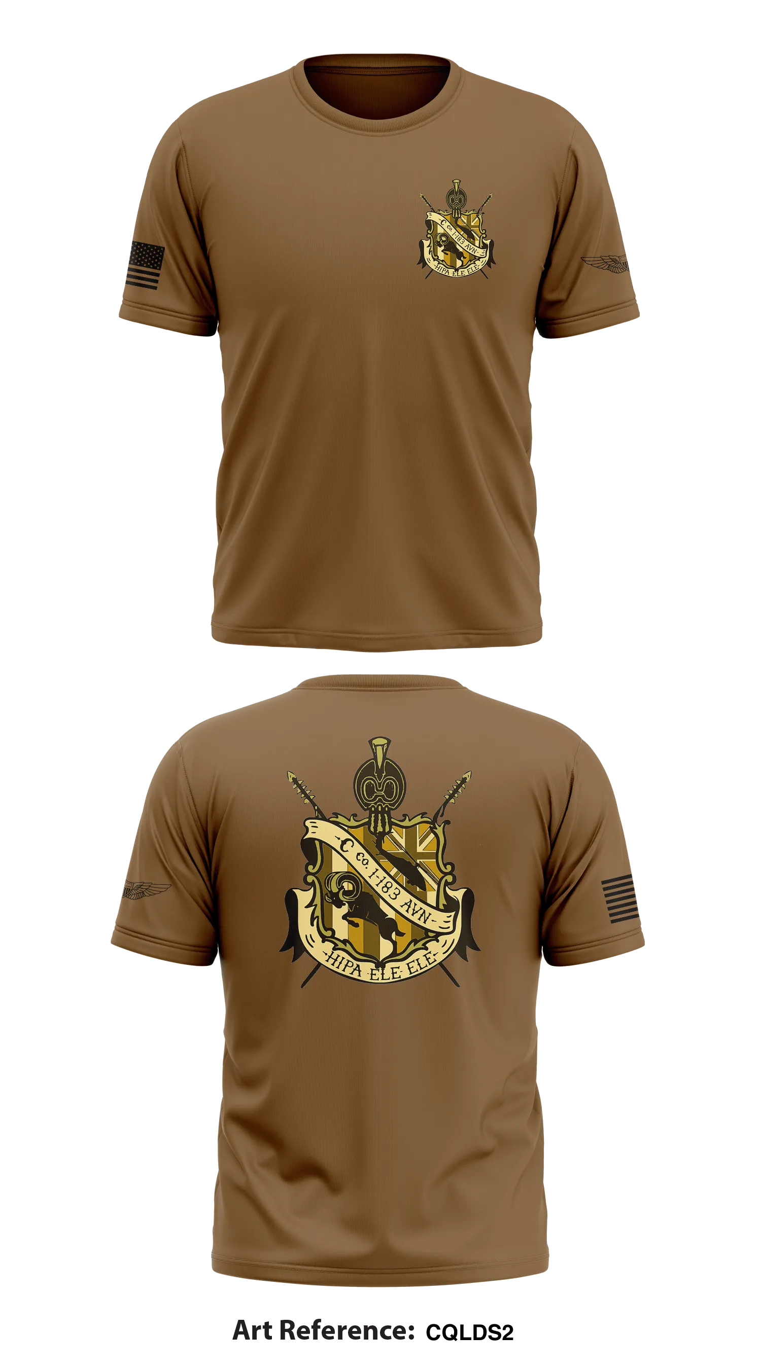 C.Co.1-183rd AVN REGT Store 1 Core Men's SS Performance Tee - CqLDS2