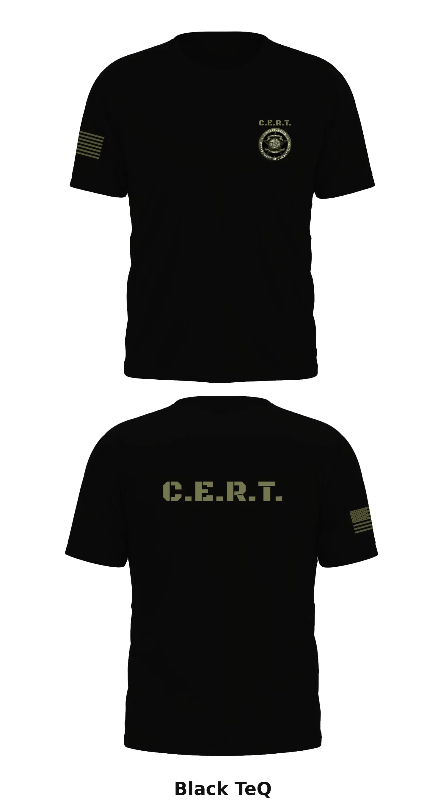 C.E.R.T. Store 1 Core Men's SS Performance Tee - TeQ