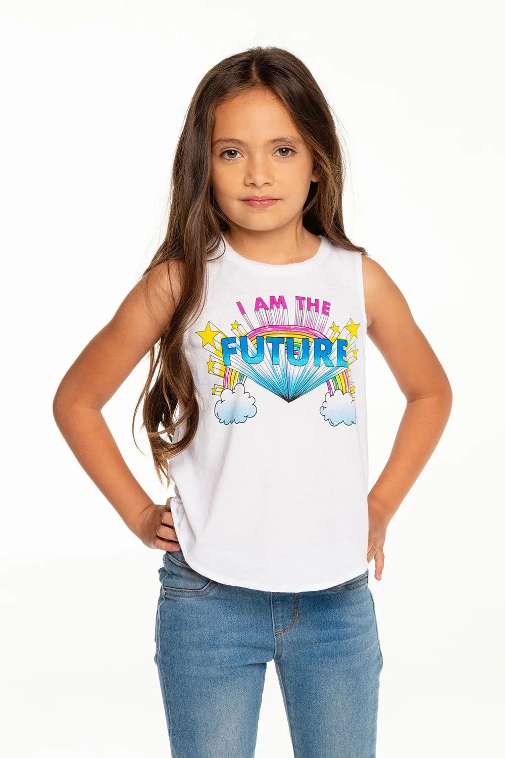 Chaser I Am the Future Rainbow Tank