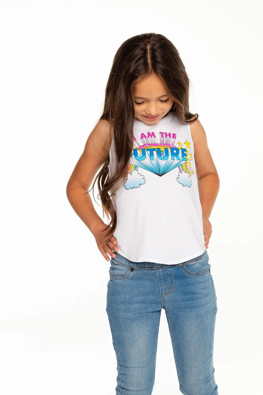 Chaser I Am the Future Rainbow Tank