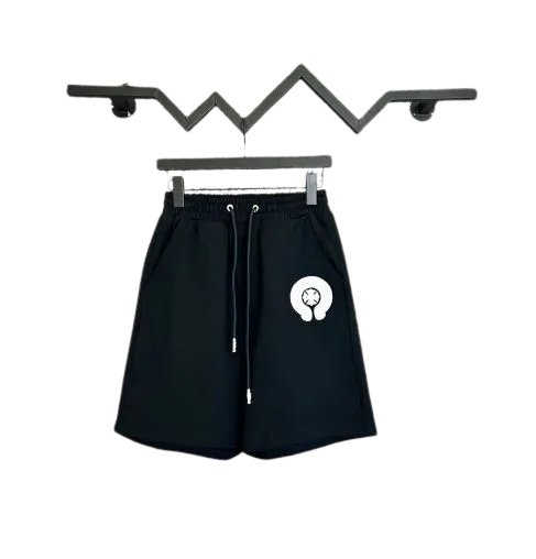 Chrome Hearts Black Shorts With Cross Logo