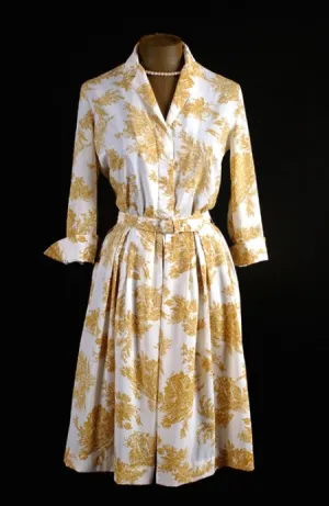 Classic Toile Shirtdress