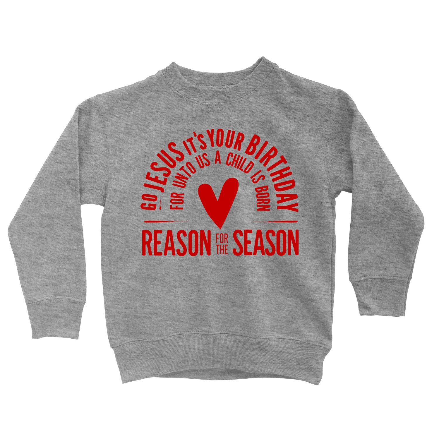 (CLEARANCE) Go Jesus Kids Sweatshirt