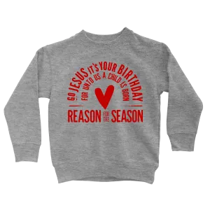 (CLEARANCE) Go Jesus Kids Sweatshirt
