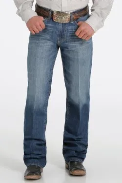 CLMB53937001 Cinch Mens Jeans Grant Medium Stionewash