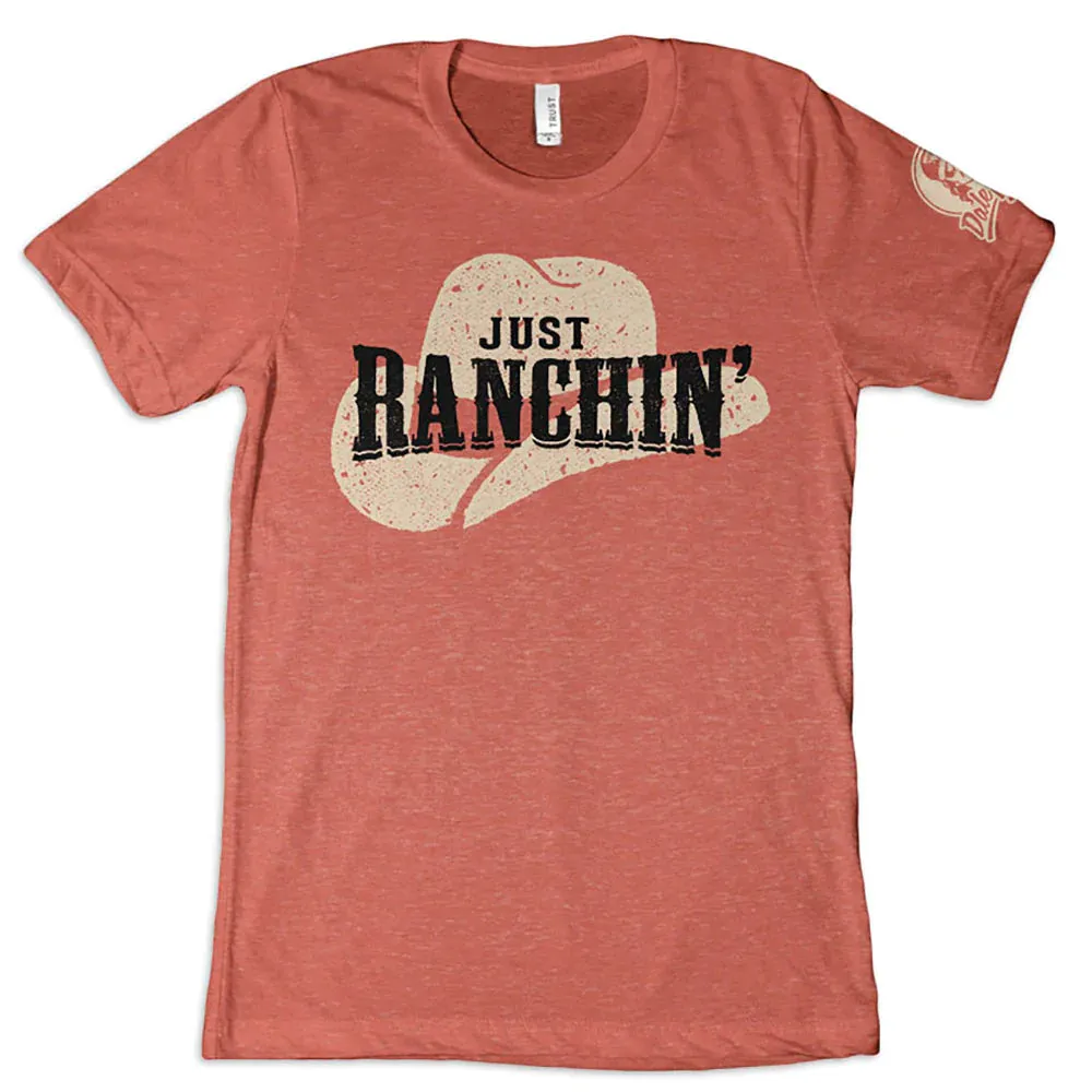 CLT43 Dale Brisby - Unisex T Shirt - Just Ranchin Clay