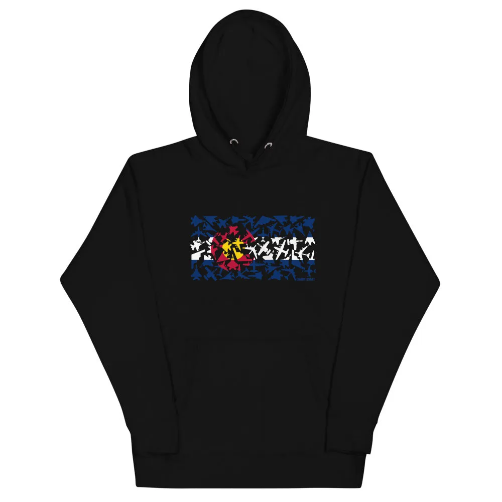 Colorado Plane Flag Hoodie