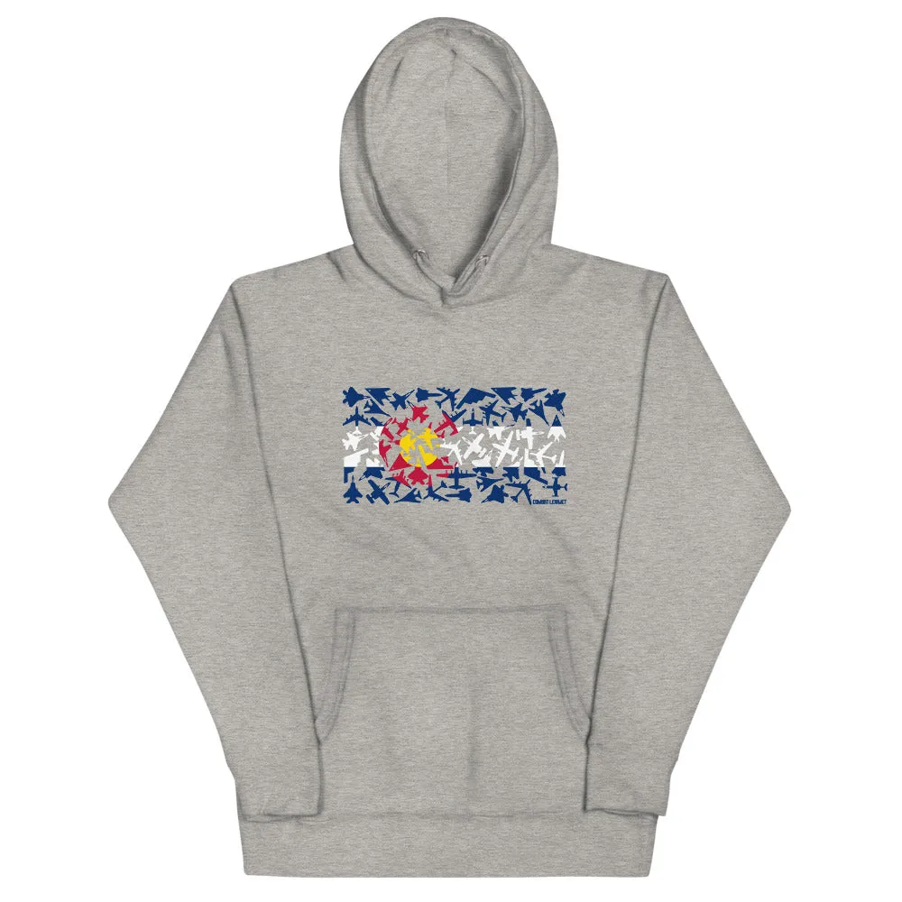 Colorado Plane Flag Hoodie