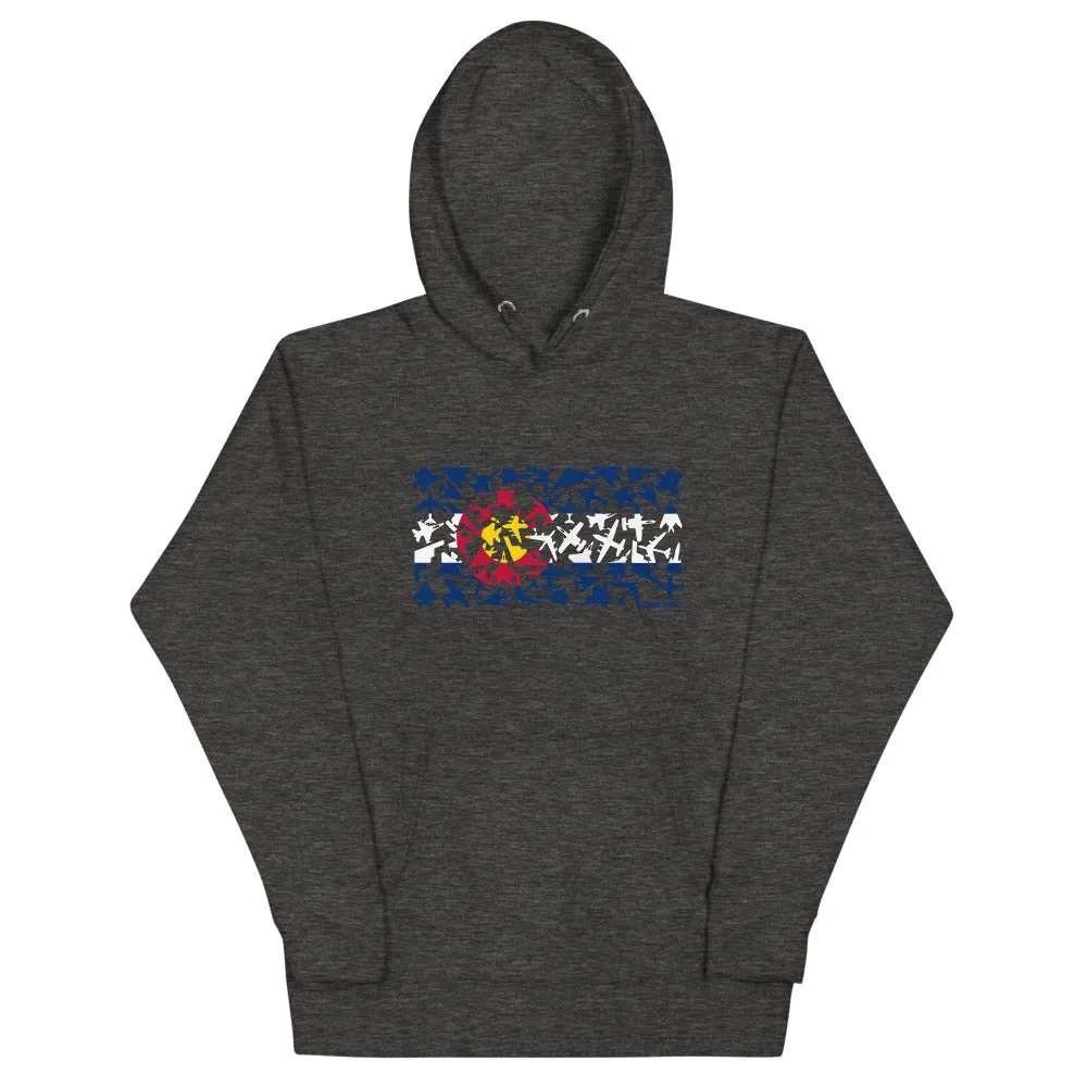 Colorado Plane Flag Hoodie