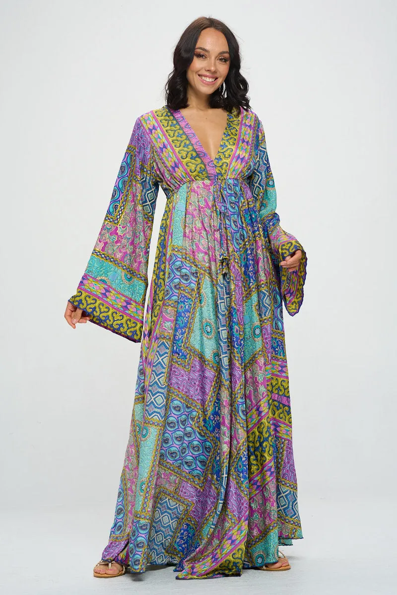 Colorful Maxi Dress