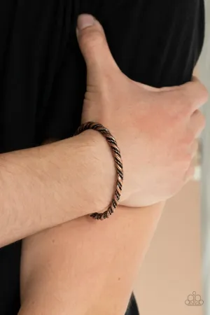 Combat Ready - Copper Bracelet - Paparazzi Accessories