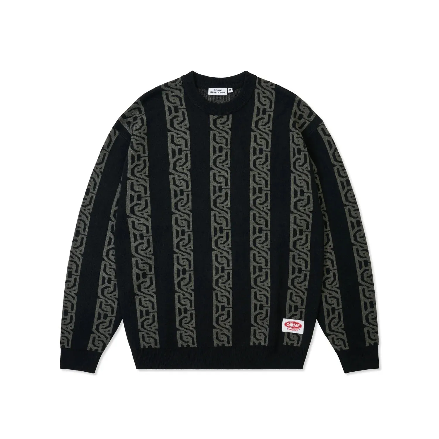 Come Sundown The Key Knit Sweater - Black