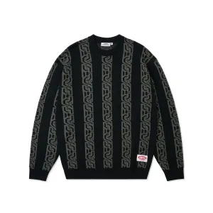 Come Sundown The Key Knit Sweater - Black