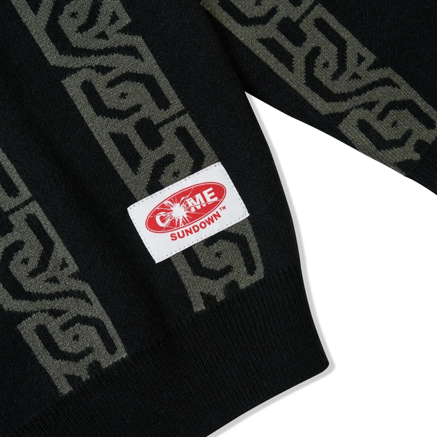 Come Sundown The Key Knit Sweater - Black