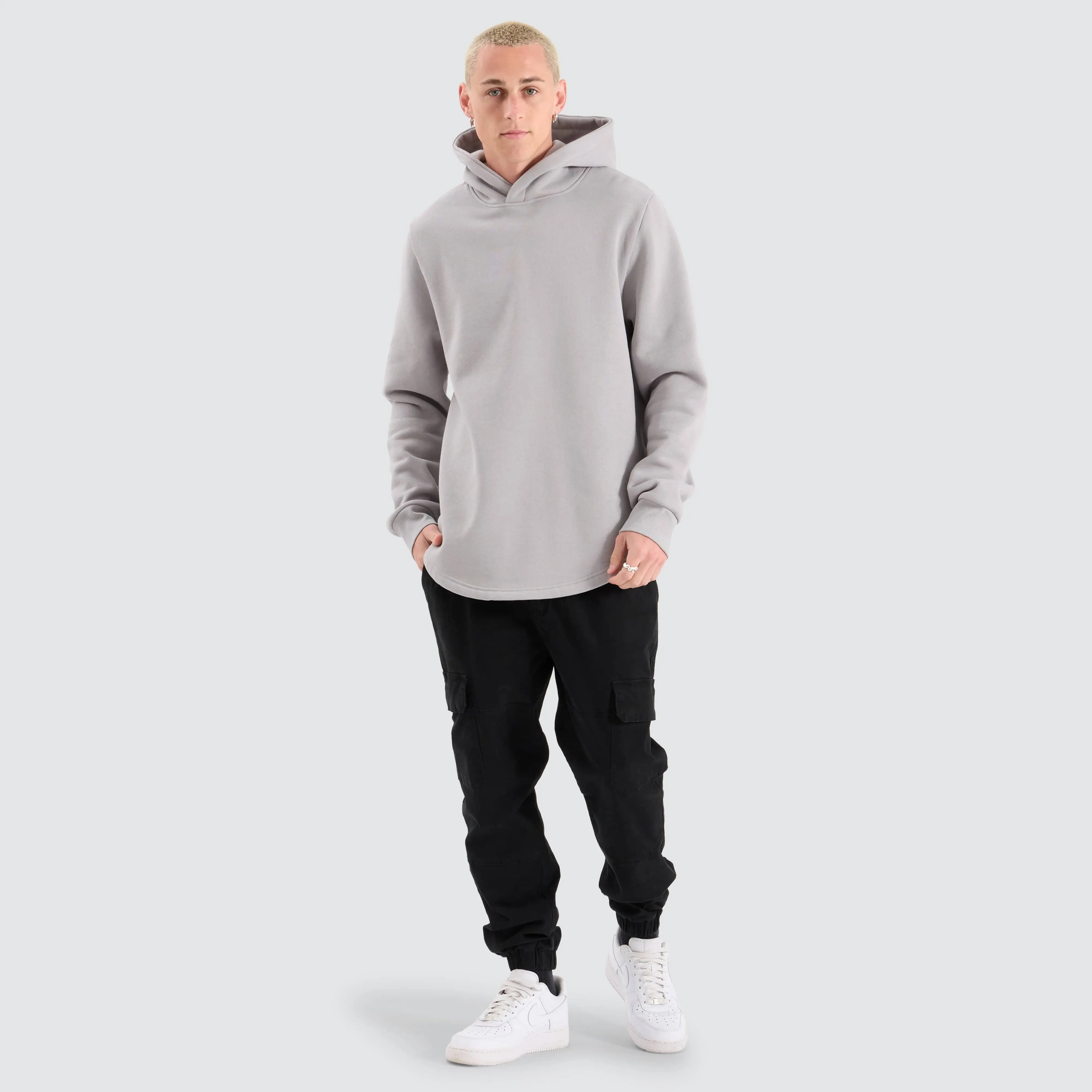 Conway Dual Curved Hoodie Alloy