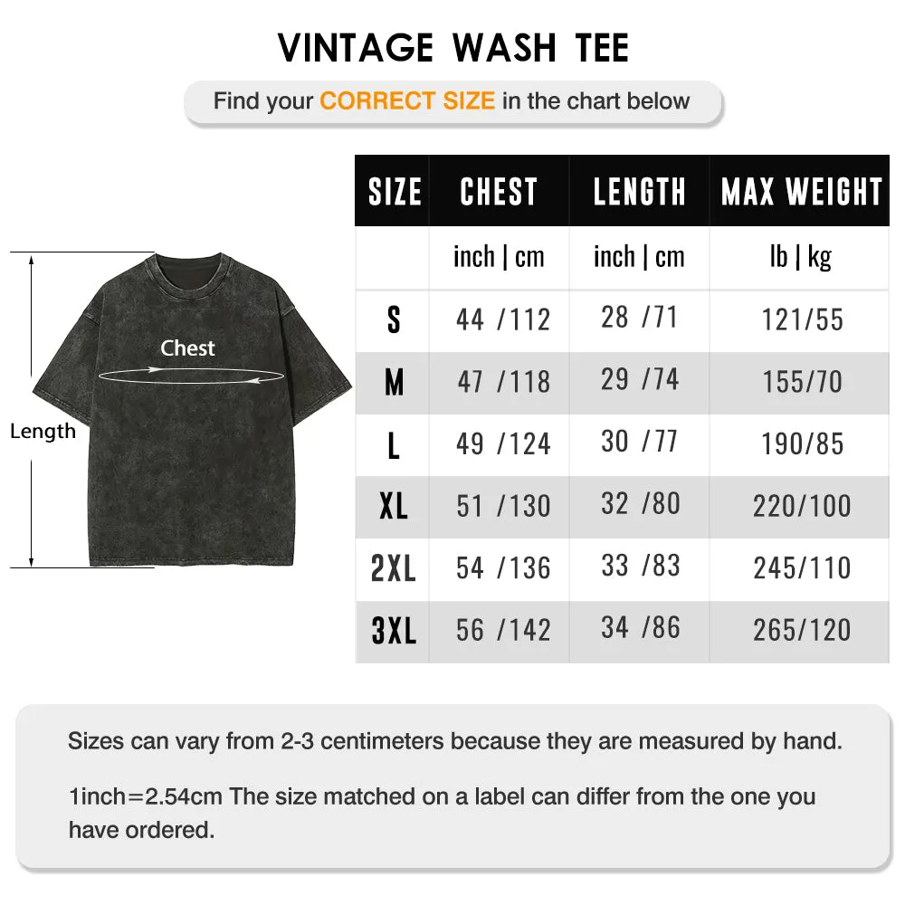 Cool Skull Washed T-Shirt