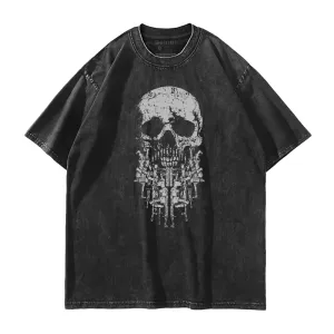 Cool Skull Washed T-Shirt