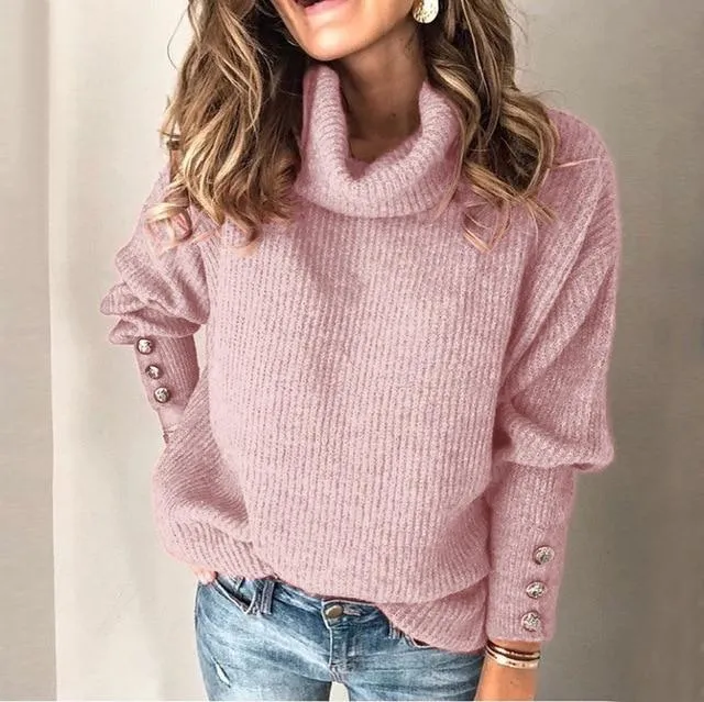Cozy Women's Chunky Knit Sweater - Bonita
