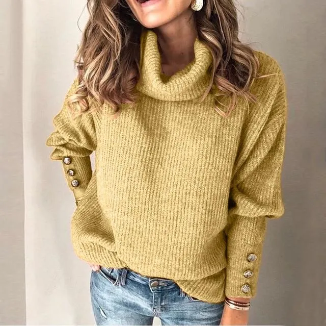 Cozy Women's Chunky Knit Sweater - Bonita