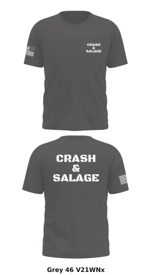 Crash & Salage Store 1 Core Men's SS Performance Tee - V21WNx