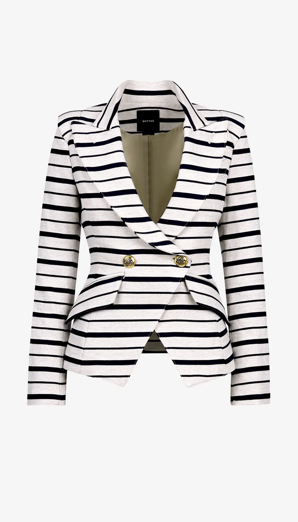 Crossover Blazer in Stone Navy