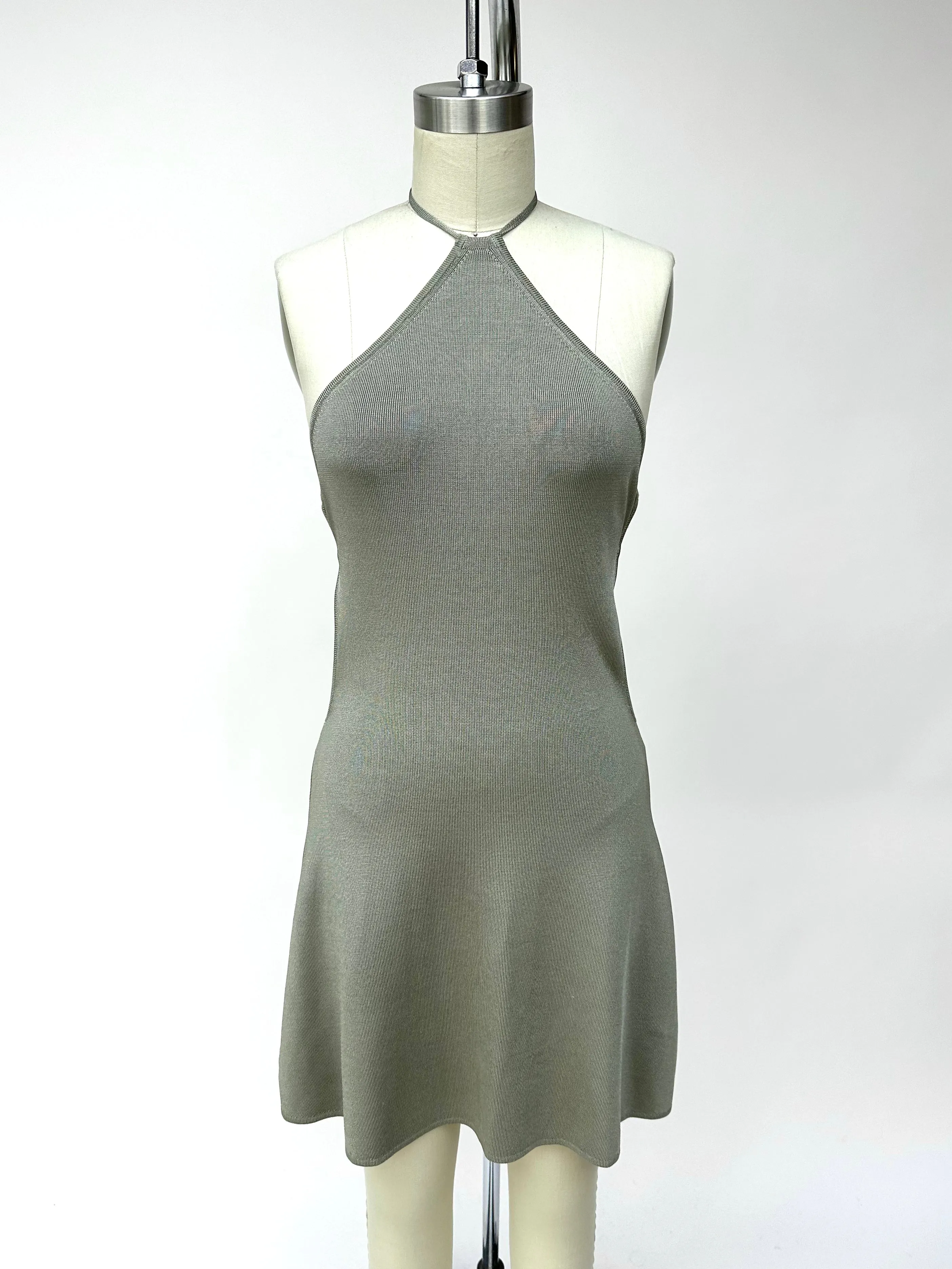 Cult Gaia Knit Halter Dress