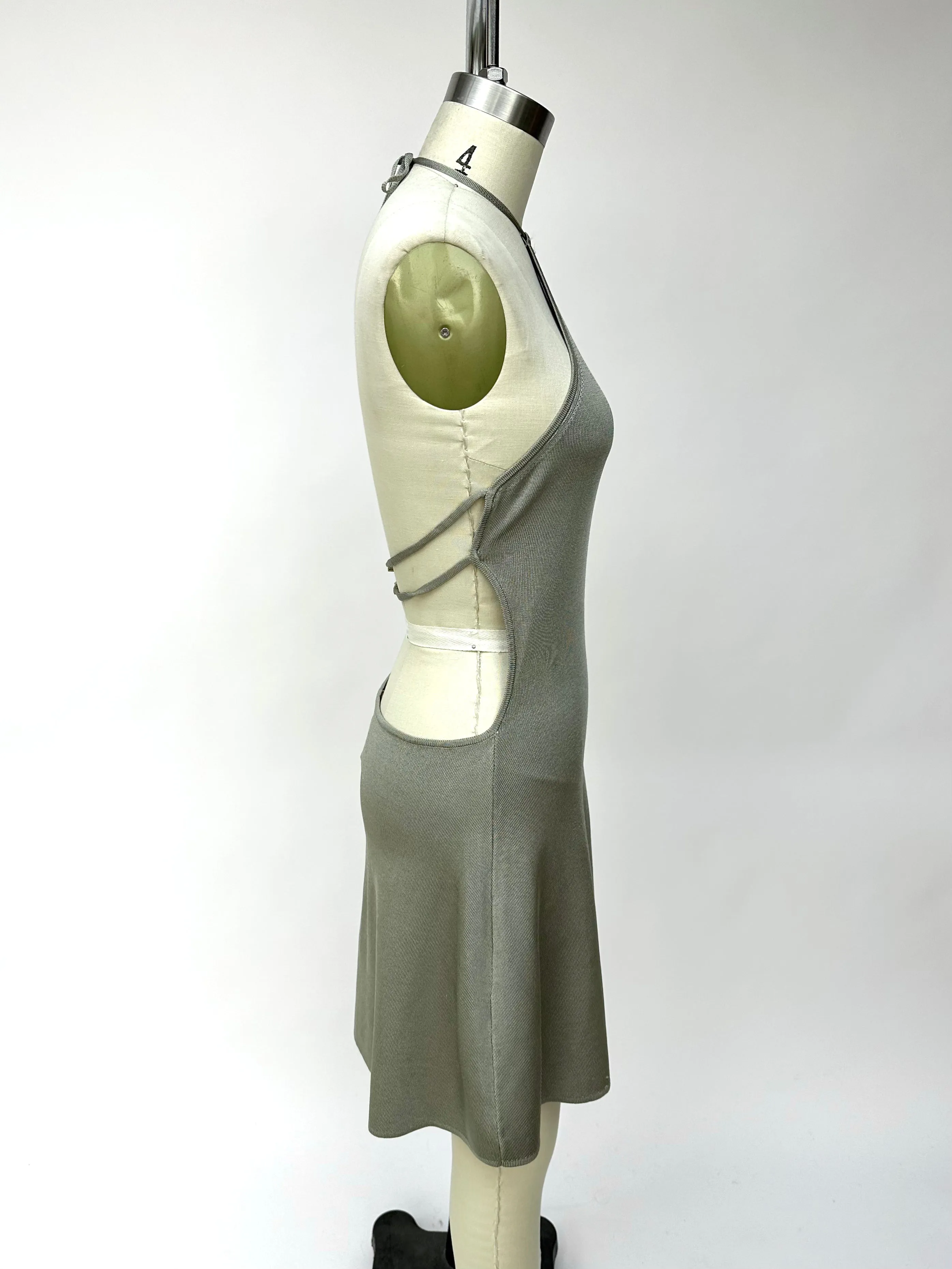 Cult Gaia Knit Halter Dress