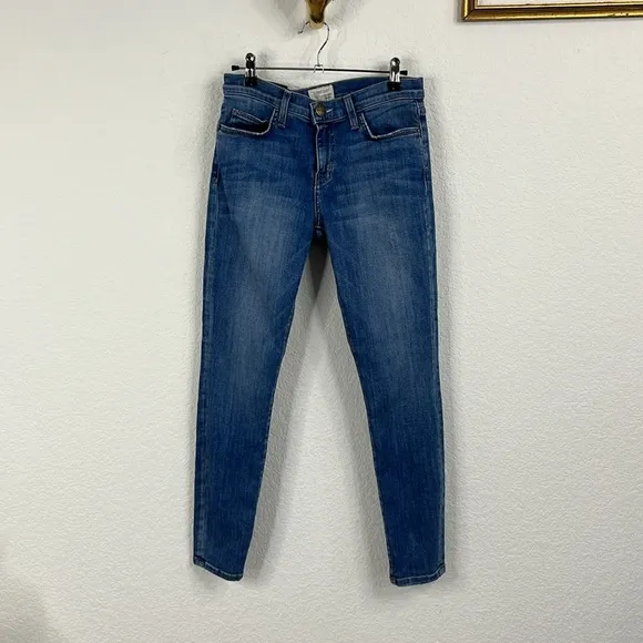 current/elliott The Stiletto Skinny Jeans Pacific Wash