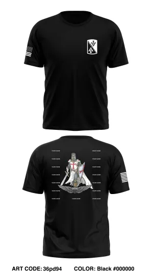D. Co, 1-222d AVN BD  Store 1 Core Men's SS Performance Tee - 36pd94
