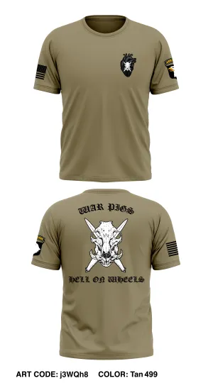 D CO, 1-26 IN, 2 BCT, 101 ABN DIV Store 1 Core Men's SS Performance Tee - j3WQh8