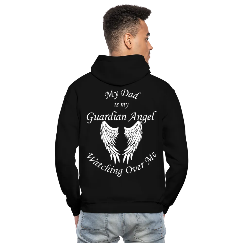 Dad Guardian Angel Adult Hoodie (CK3549) Wings on Front