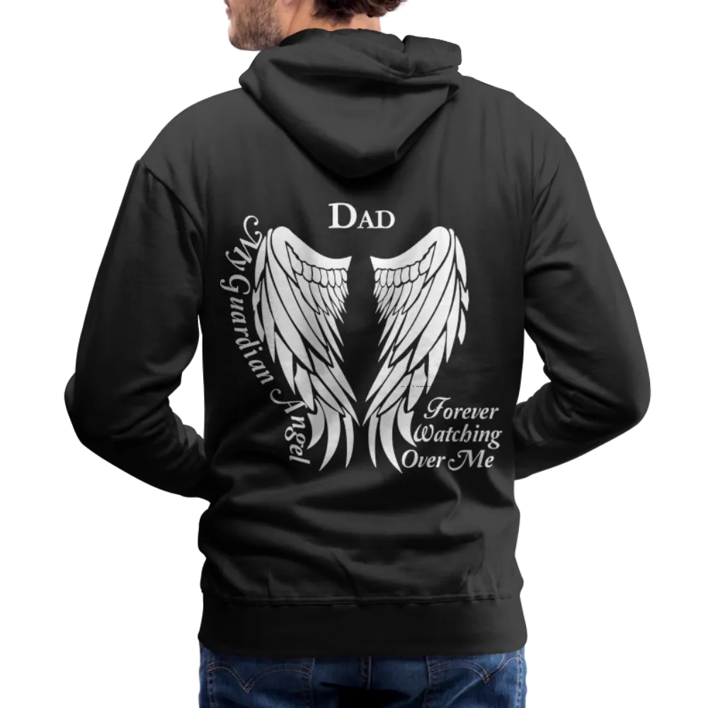 Dad Guardian Angel Men’s Premium Hoodie (CK1451)