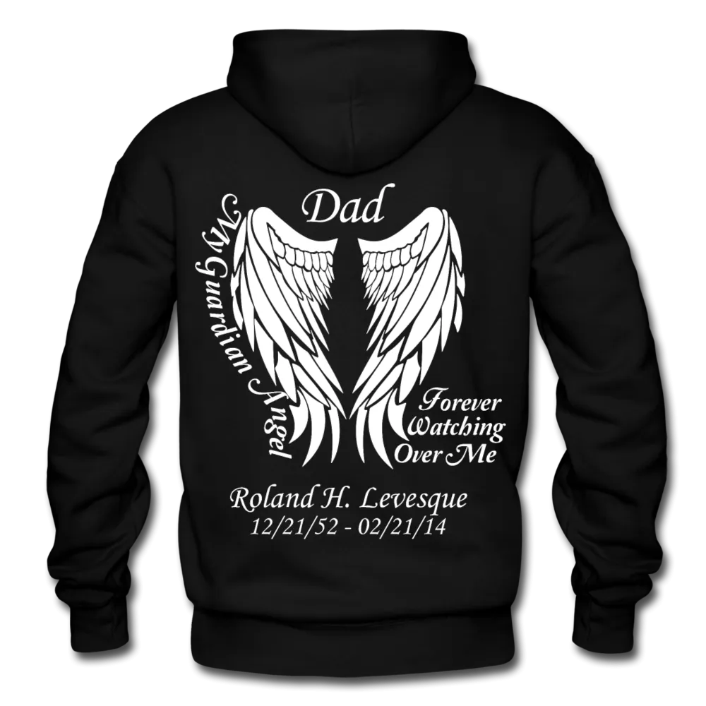Dad Roland H. Levesque Gildan Heavy Blend Adult Hoodie