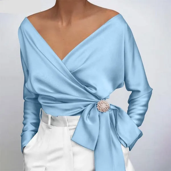 Daniela - silk blouse summer