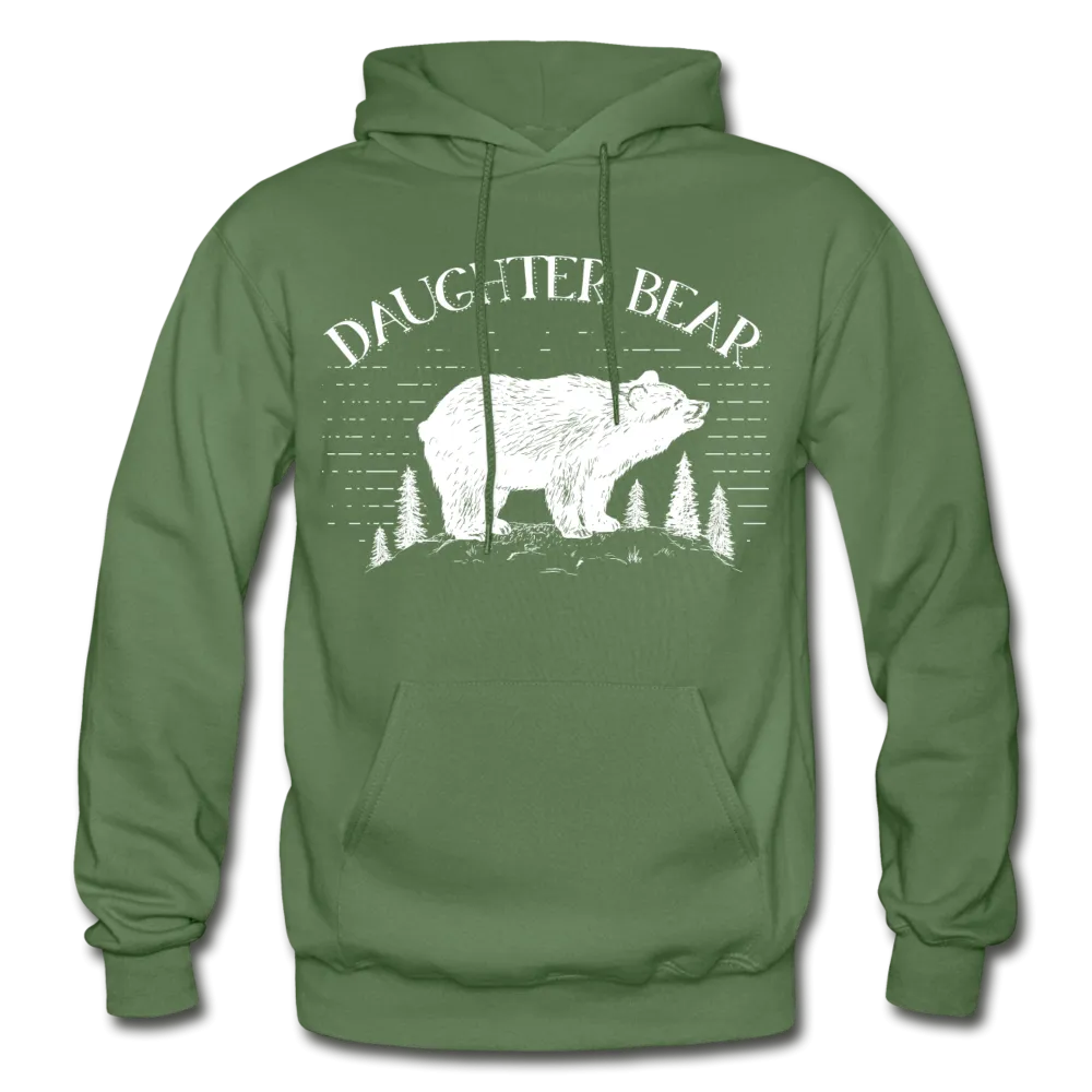 Daughter Bear Gildan Heavy Blend Adult Hoodie