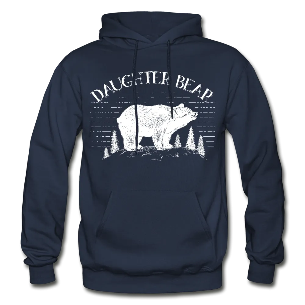 Daughter Bear Gildan Heavy Blend Adult Hoodie