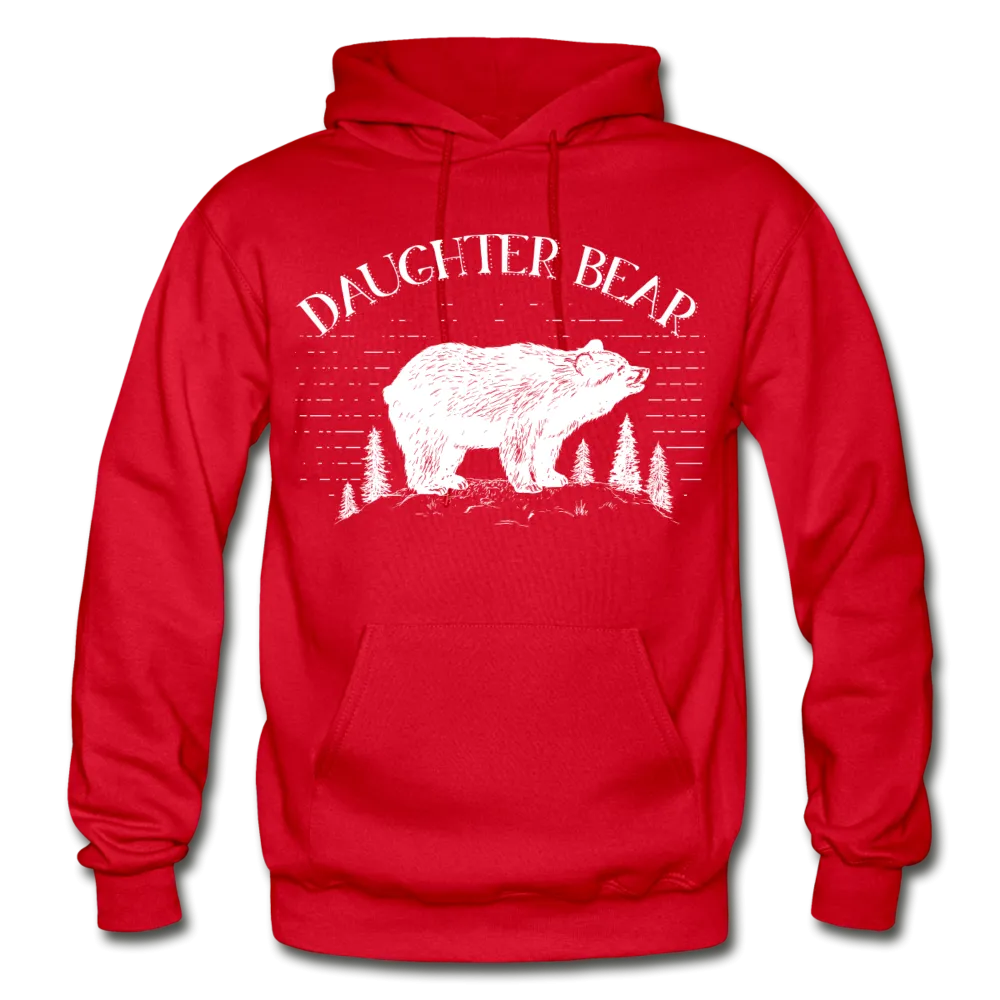Daughter Bear Gildan Heavy Blend Adult Hoodie