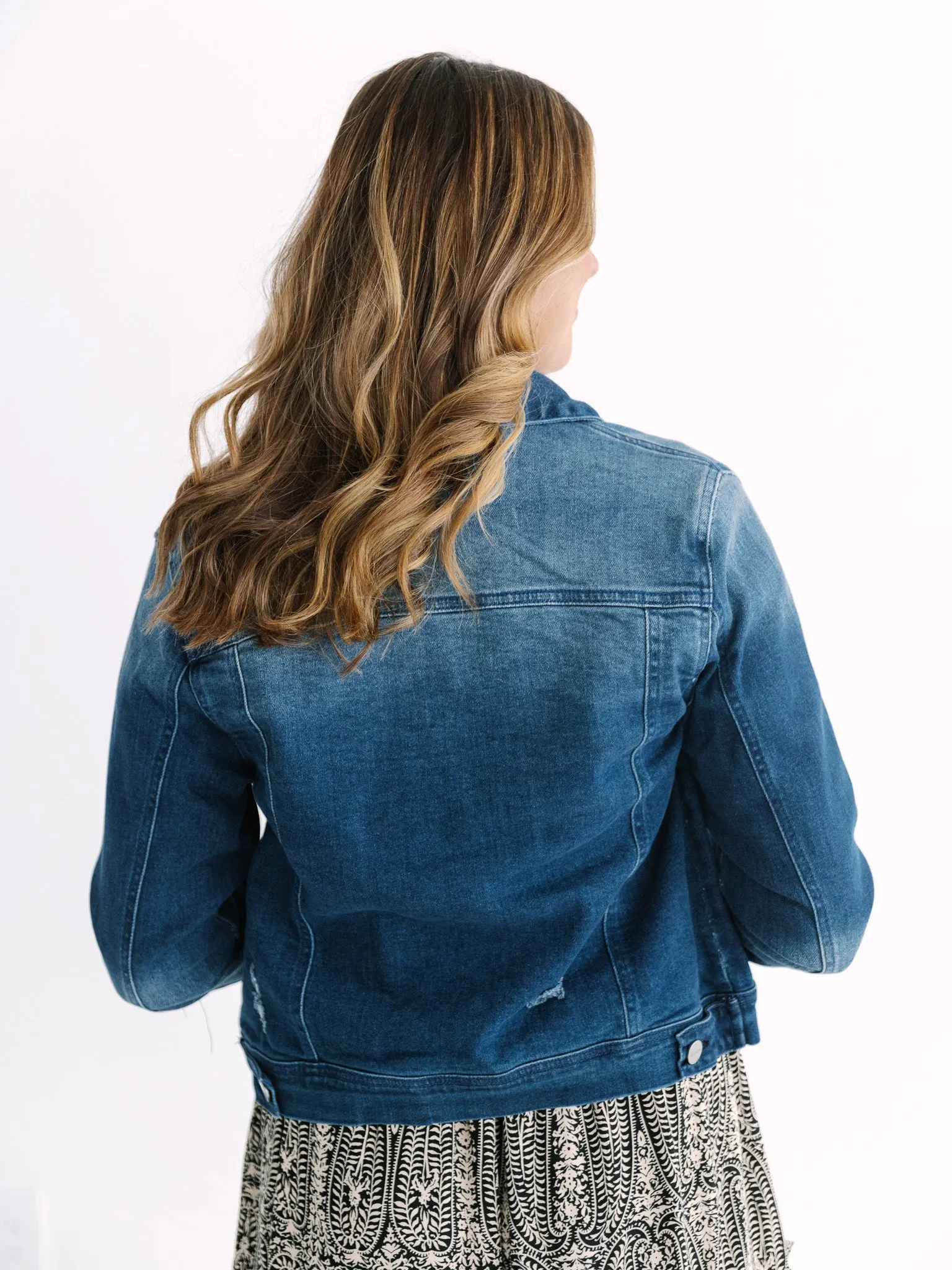 Debbie Vintage Washed Denim Jacket
