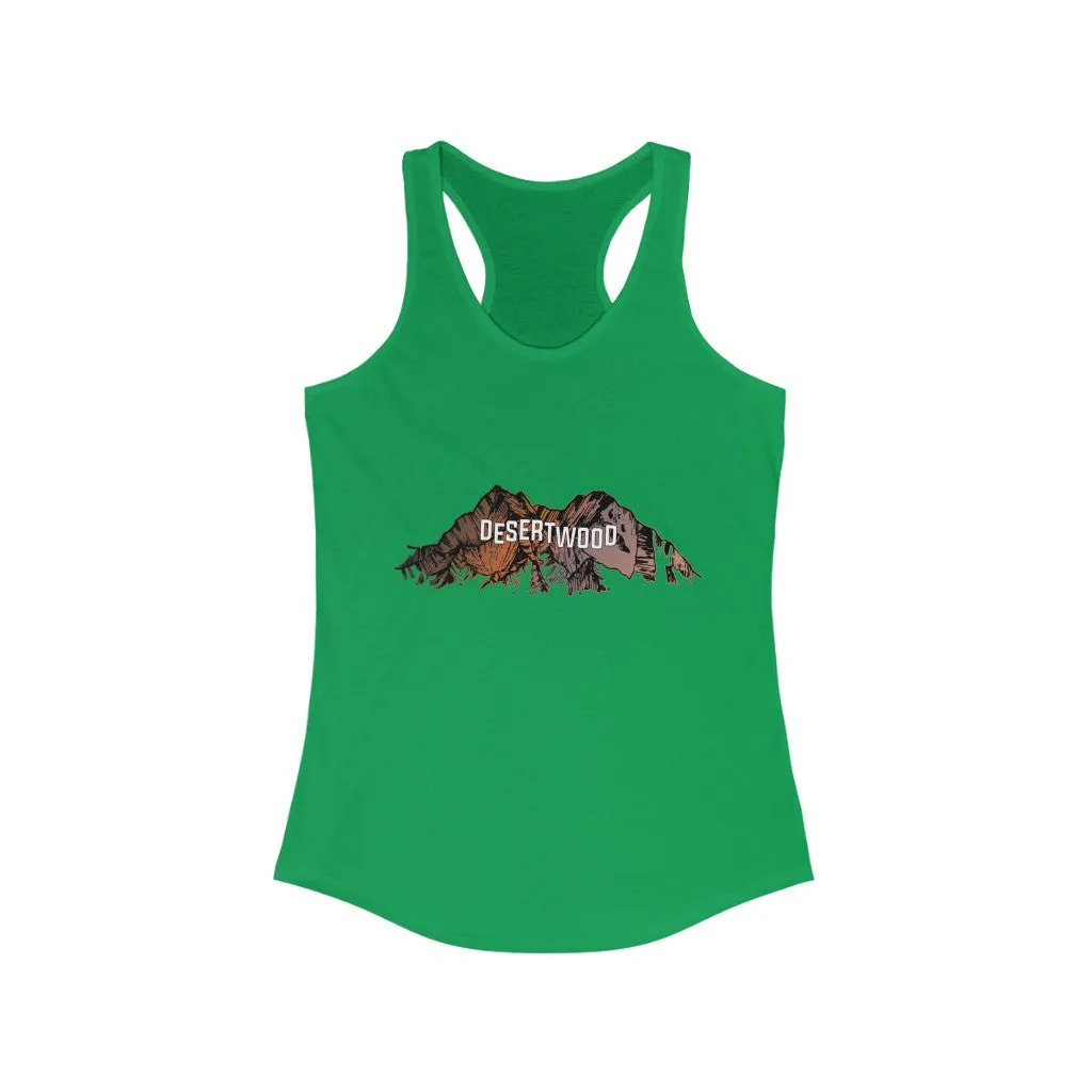 Desertwood Classic "Desertwood Sign" Racerback Tank (Sizes run smaller than usual)