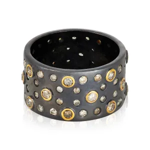 Diamond Pipe Ring