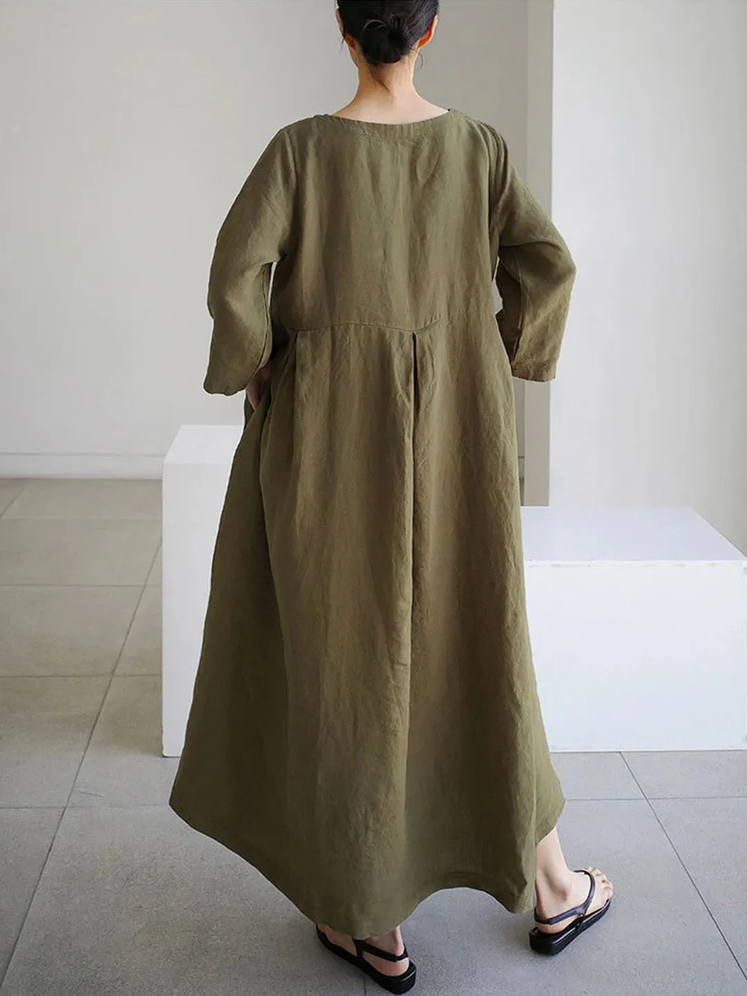 Diane | Loose Linen Dresses