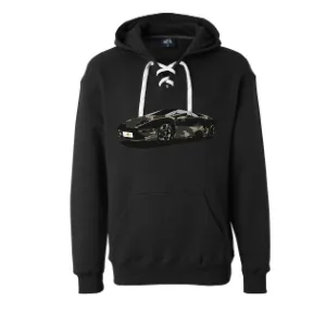 Doge Lambo  J American Sport Laced Hoodies
