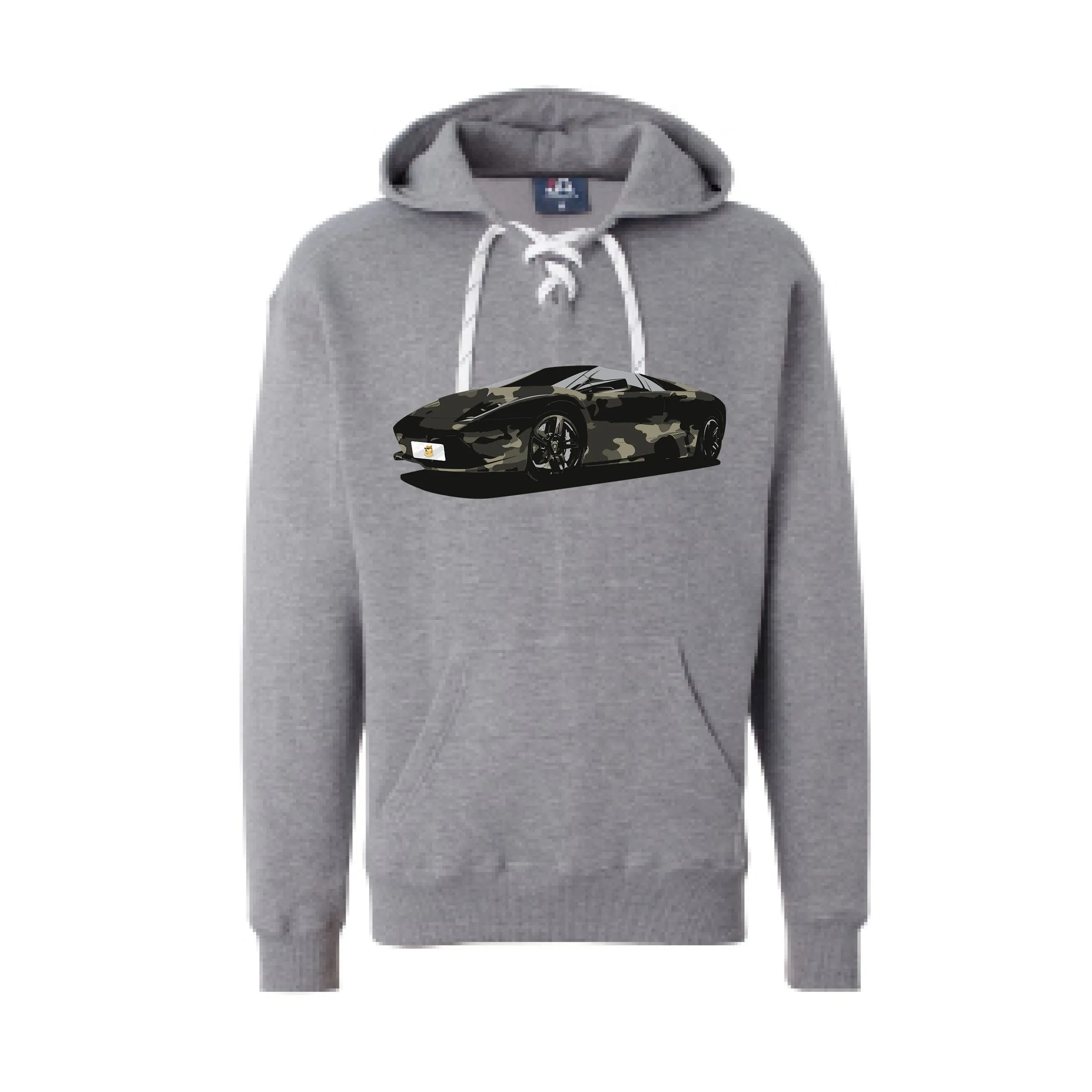 Doge Lambo  J American Sport Laced Hoodies