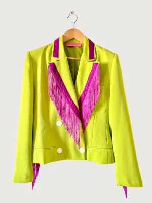 Dolly Blazer in Spiced Lime
