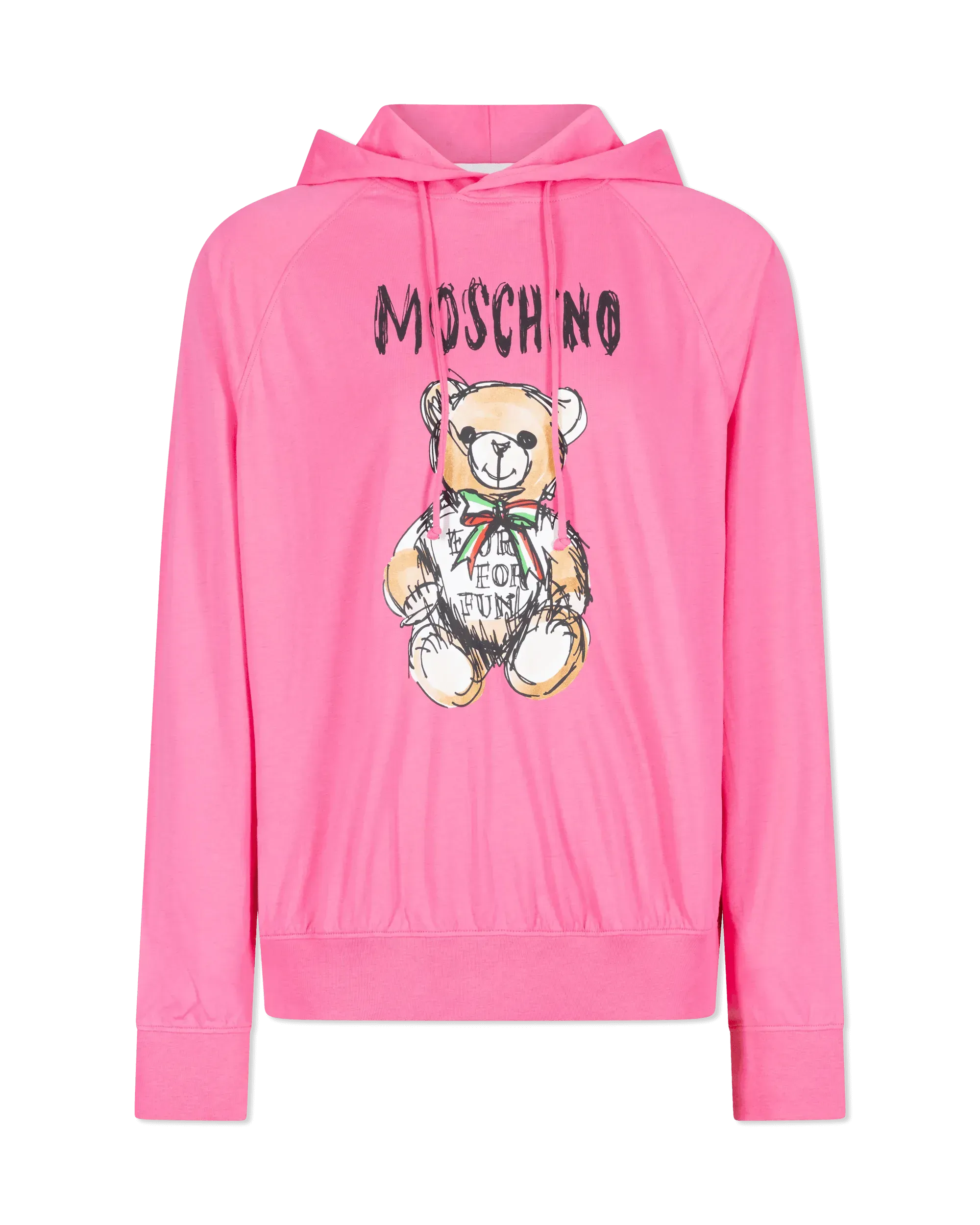Drawn Teddy Bear Hoodie