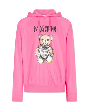 Drawn Teddy Bear Hoodie